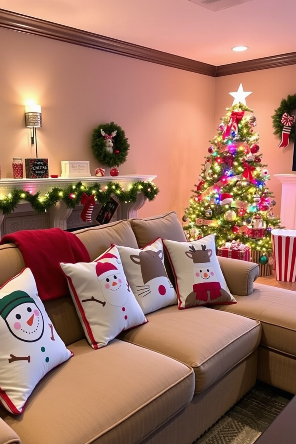 Home Theater Christmas Decorating Ideas 16