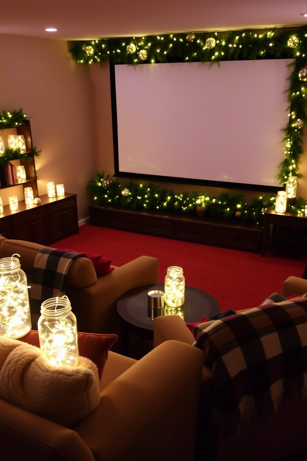 Home Theater Christmas Decorating Ideas 19