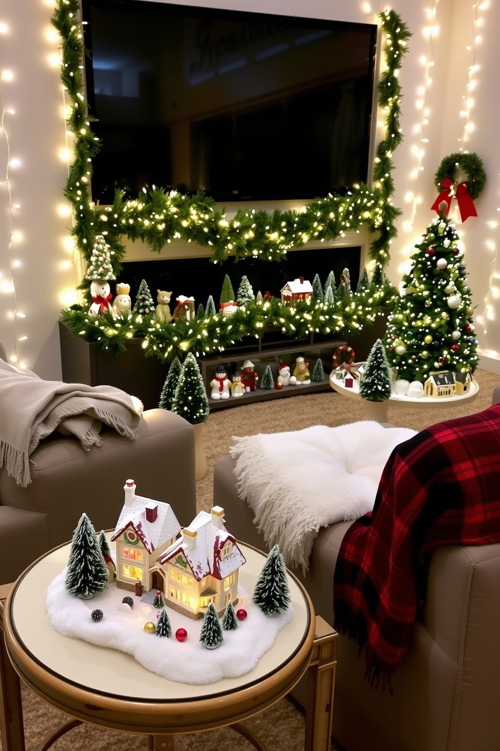 Home Theater Christmas Decorating Ideas 25