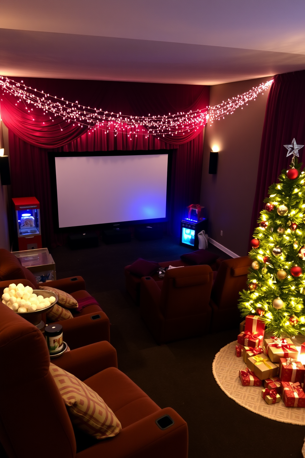 Home Theater Christmas Decorating Ideas 7