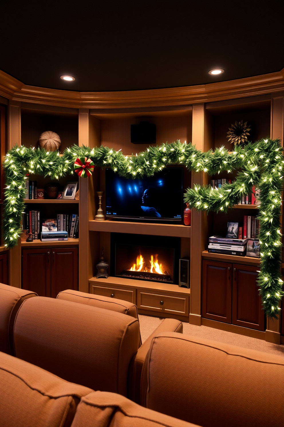 Home Theater Christmas Decorating Ideas 8