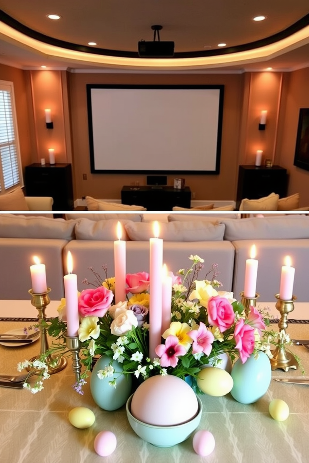 Home Theater Easter Decorating Ideas 17