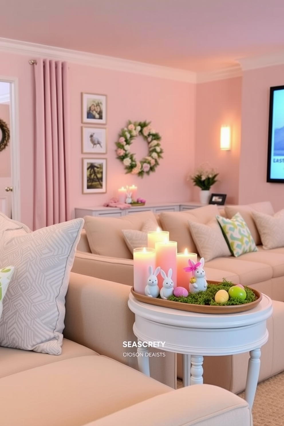 Home Theater Easter Decorating Ideas 29