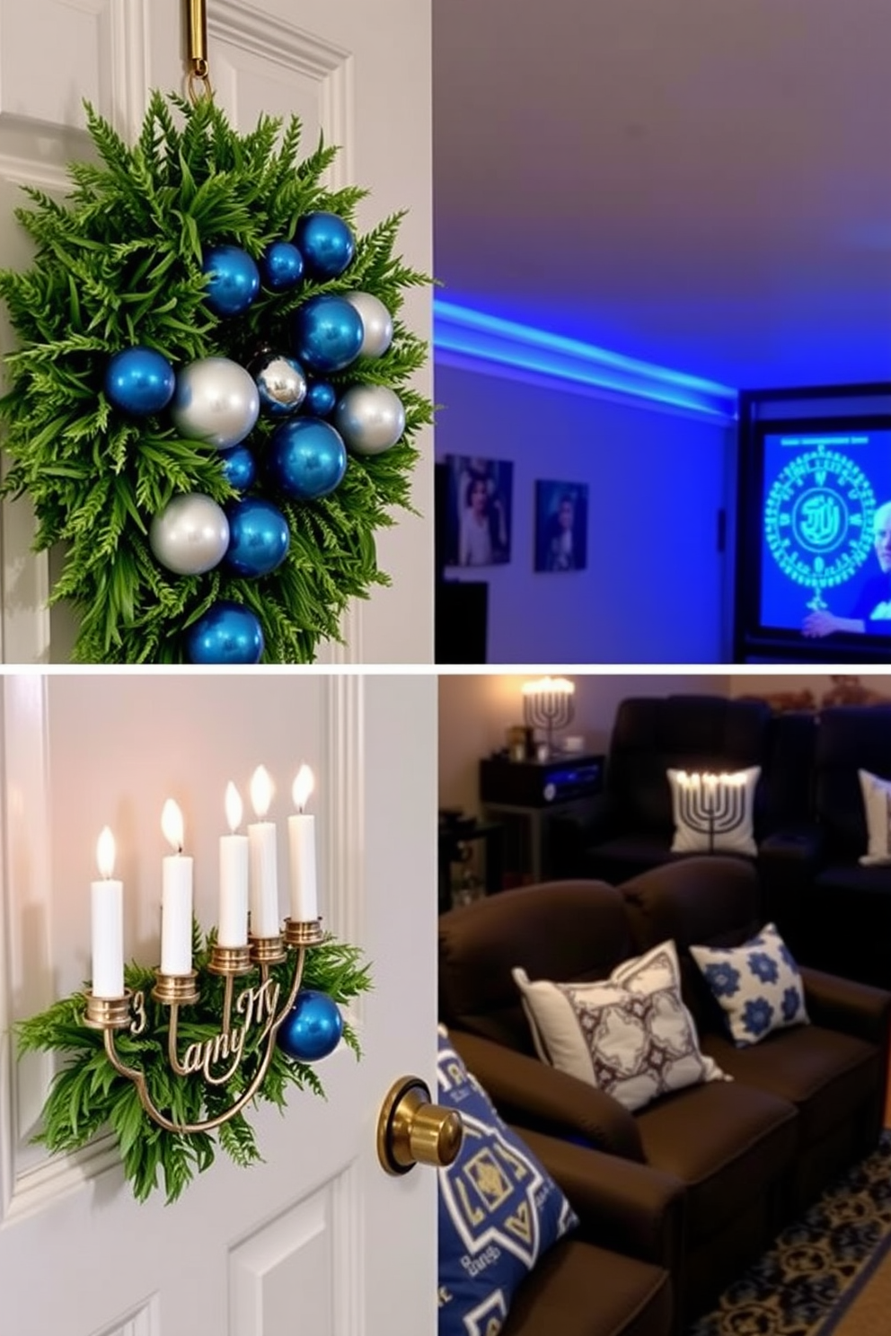 Home Theater Hanukkah Decorating Ideas 13