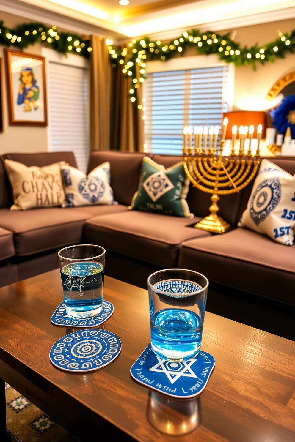 Home Theater Hanukkah Decorating Ideas 19