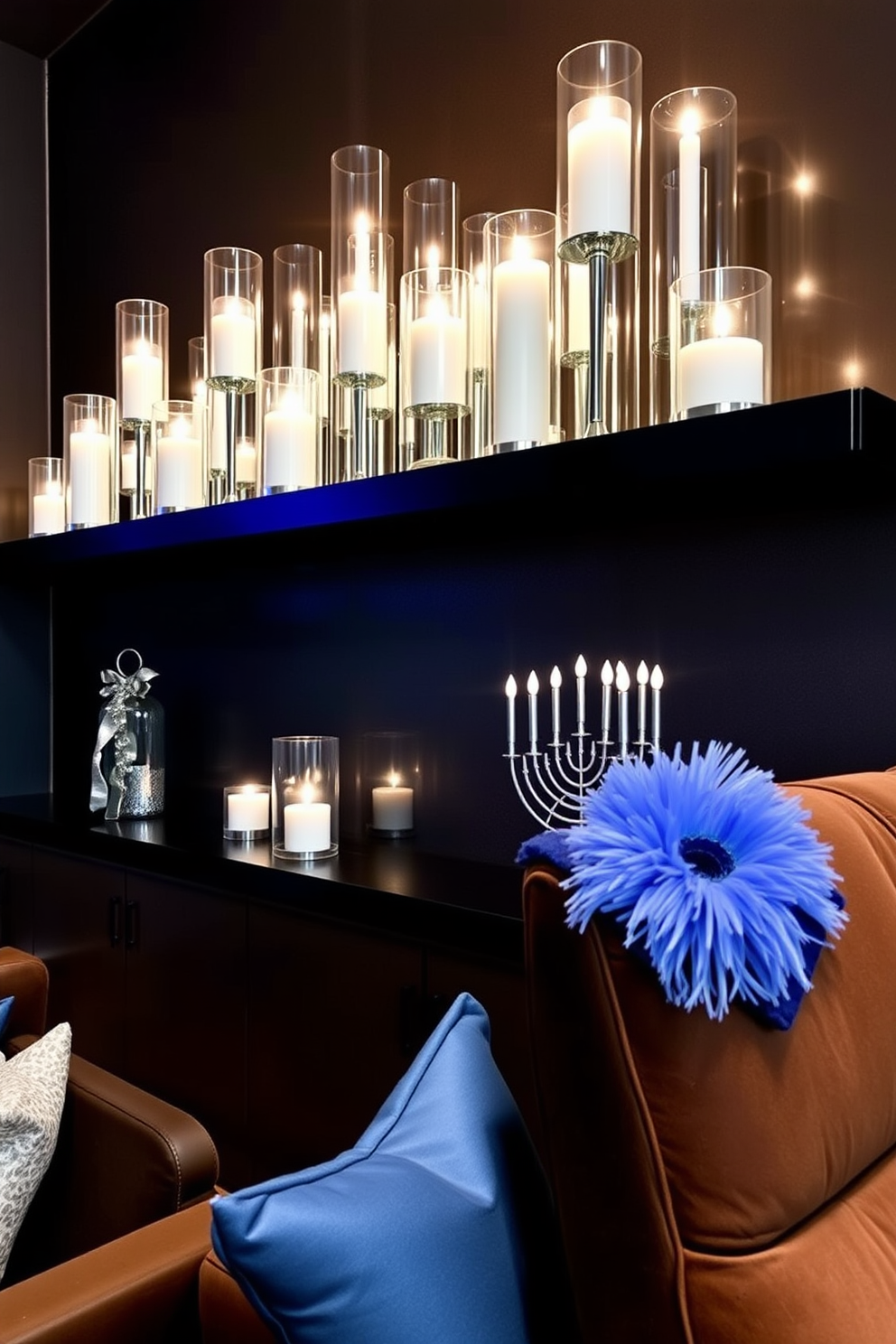 Home Theater Hanukkah Decorating Ideas 24