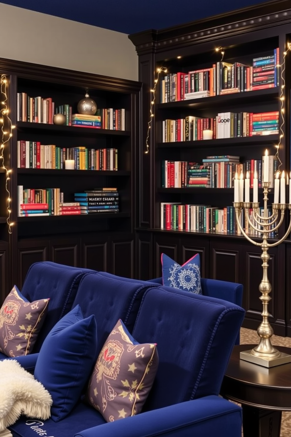 Home Theater Hanukkah Decorating Ideas 28