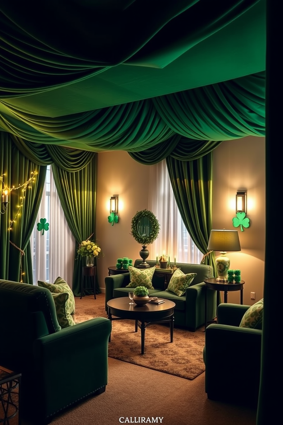 Home Theater St Patricks Day Decorating Ideas 1