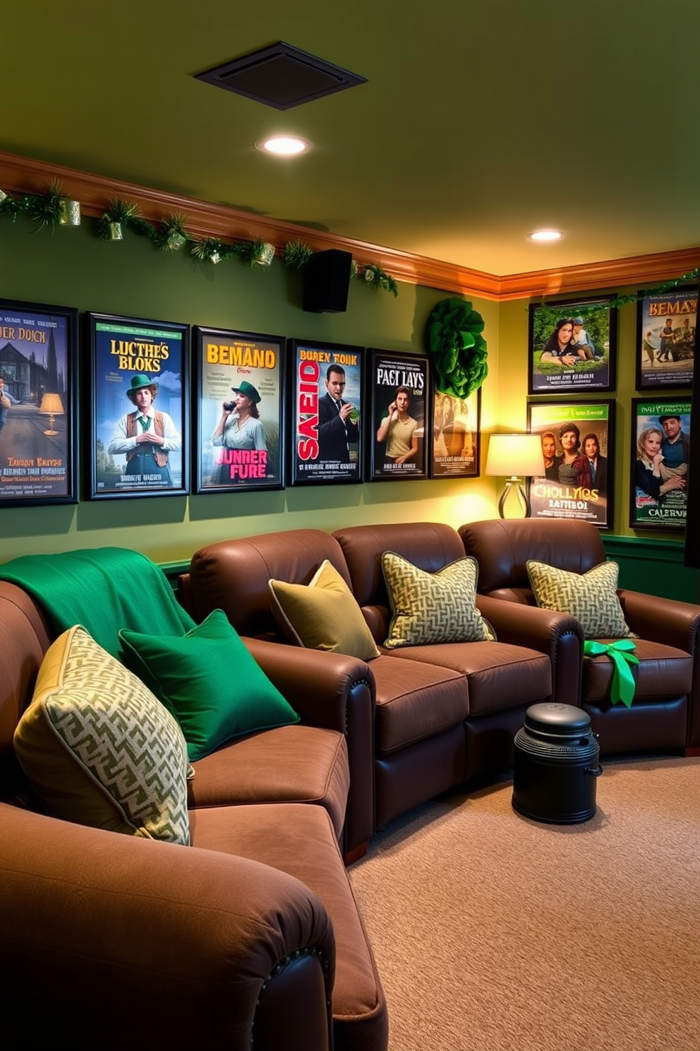 Home Theater St Patricks Day Decorating Ideas 10