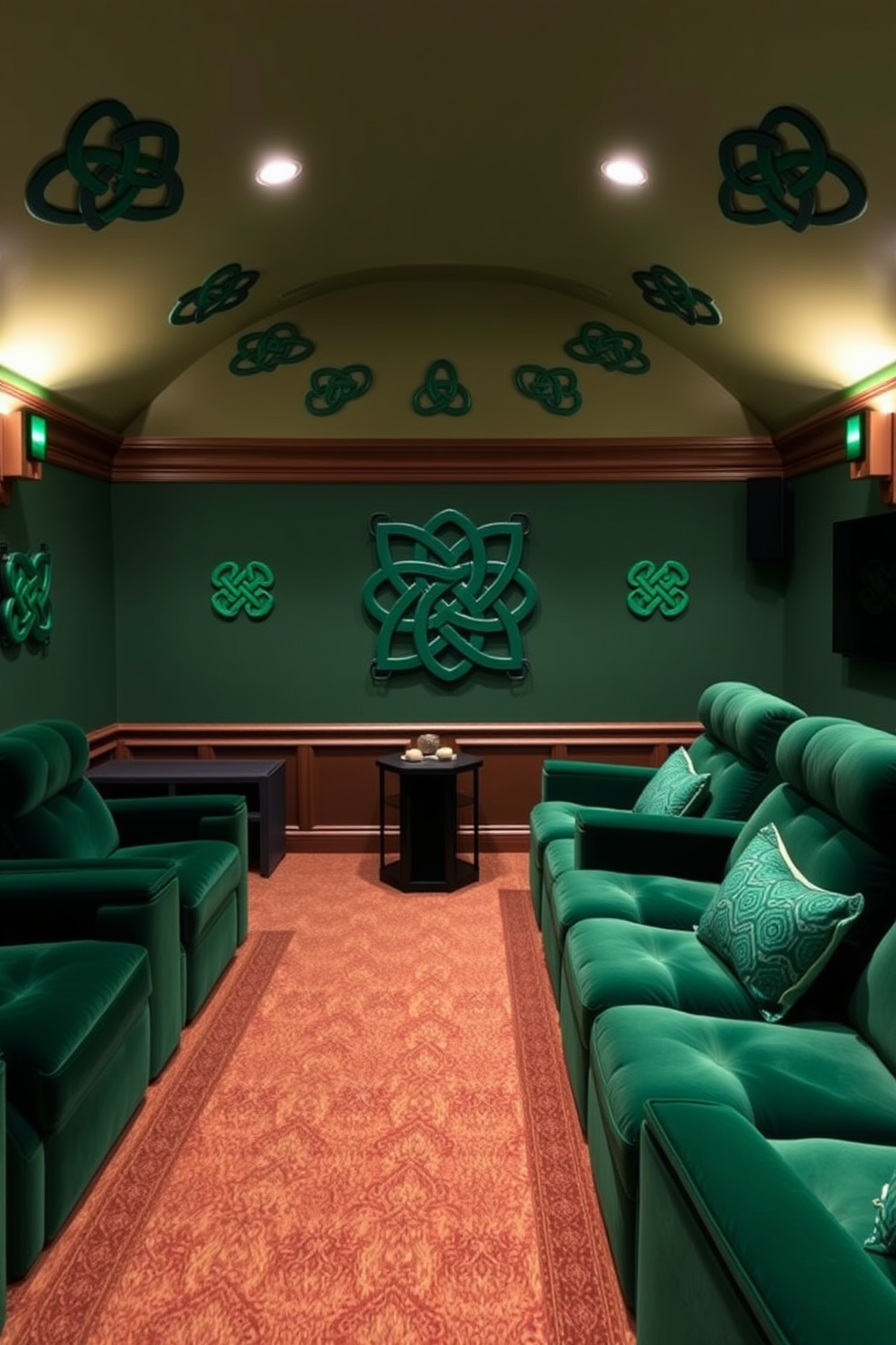 Home Theater St Patricks Day Decorating Ideas 13