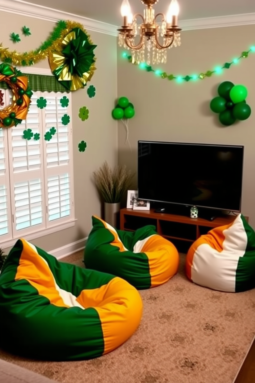 Home Theater St Patricks Day Decorating Ideas 14