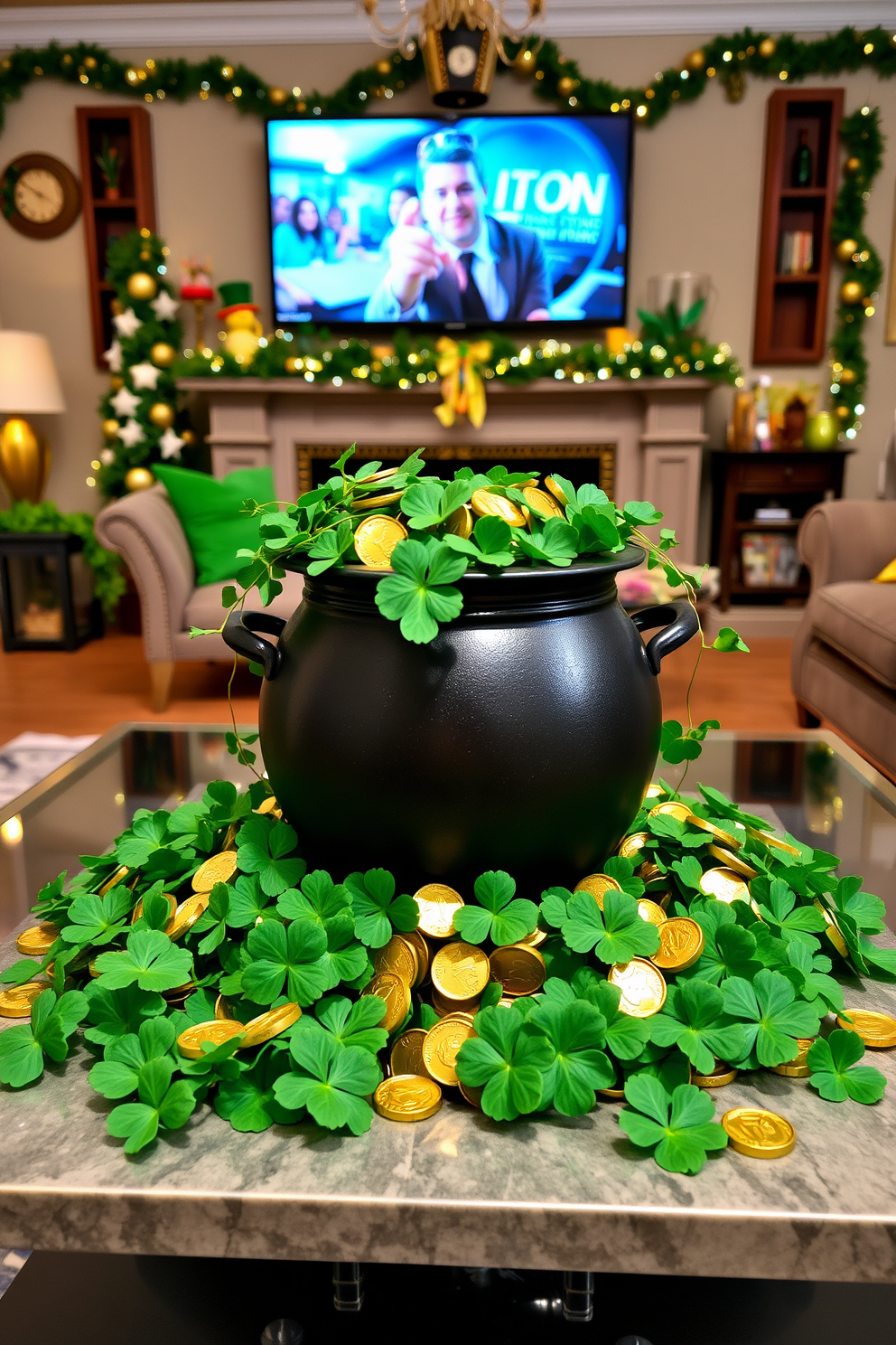 Home Theater St Patricks Day Decorating Ideas 15