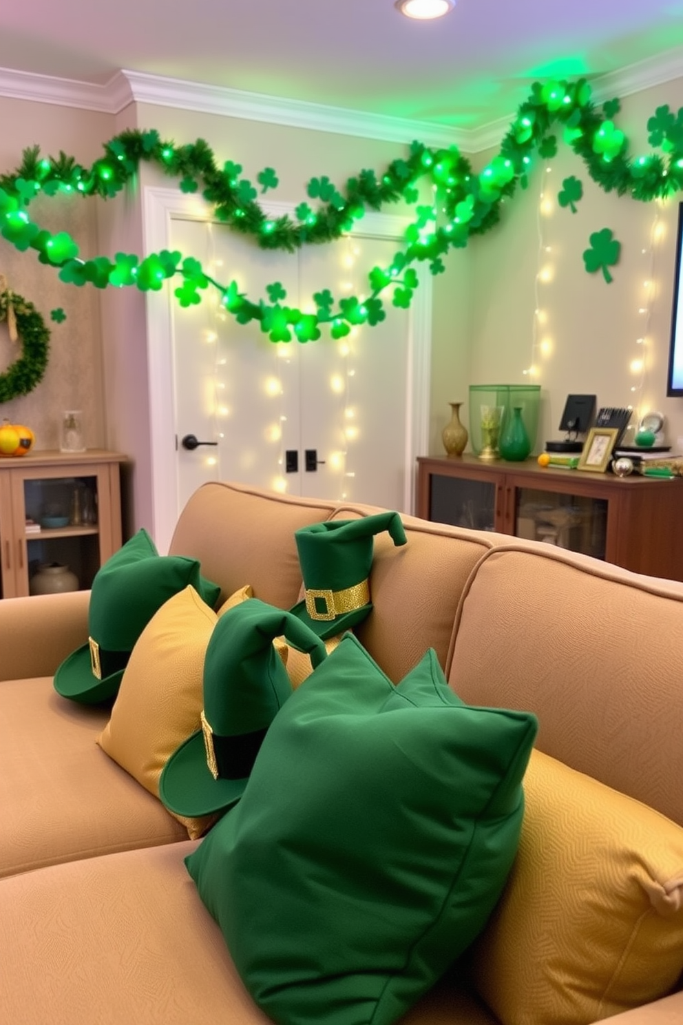 Home Theater St Patricks Day Decorating Ideas 19