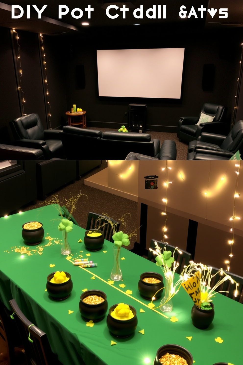 Home Theater St Patricks Day Decorating Ideas 25