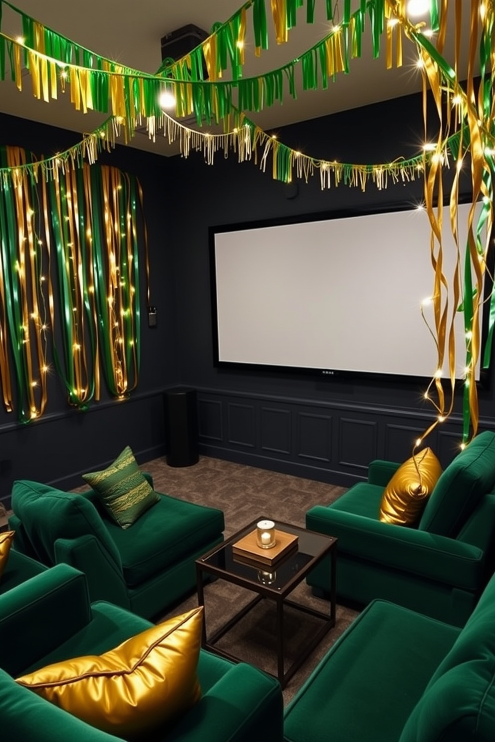 Home Theater St Patricks Day Decorating Ideas 29