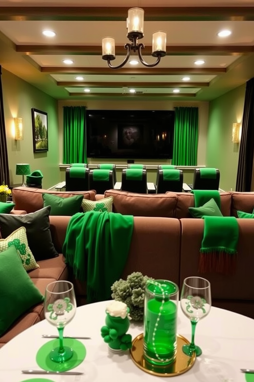 Home Theater St Patricks Day Decorating Ideas 30