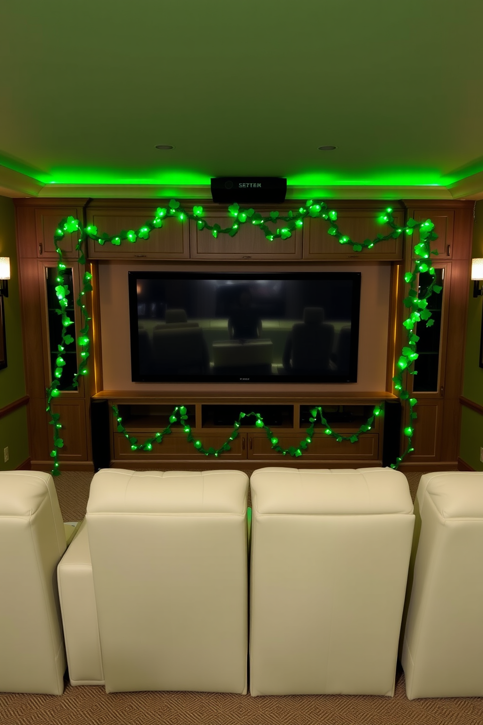 Home Theater St Patricks Day Decorating Ideas 7