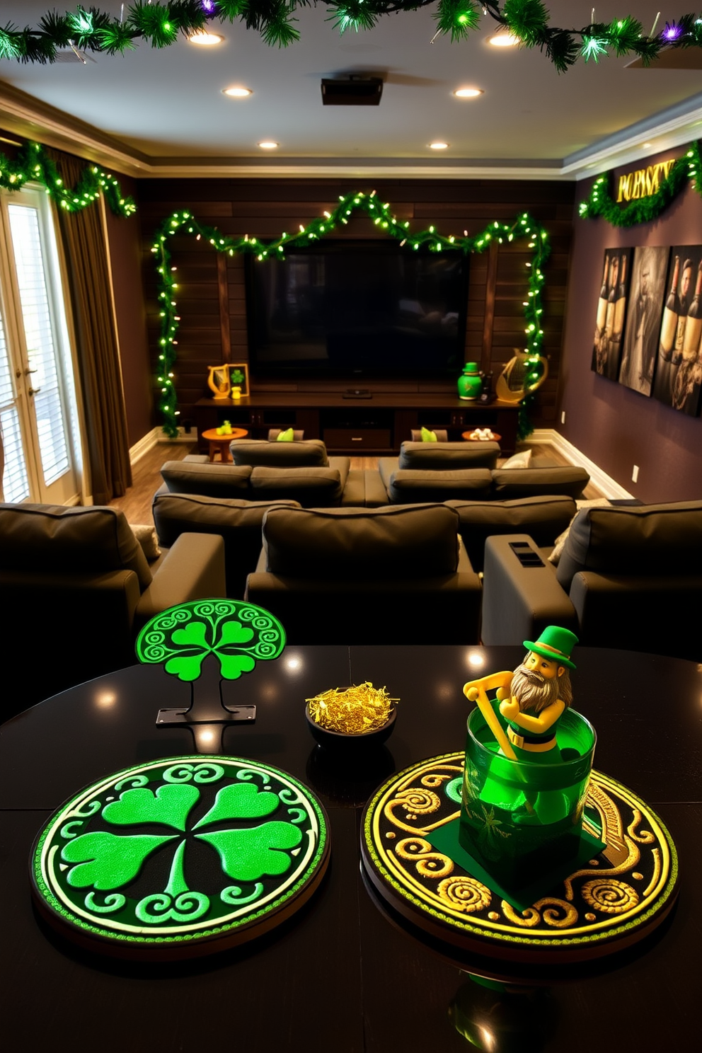 Home Theater St Patricks Day Decorating Ideas 9