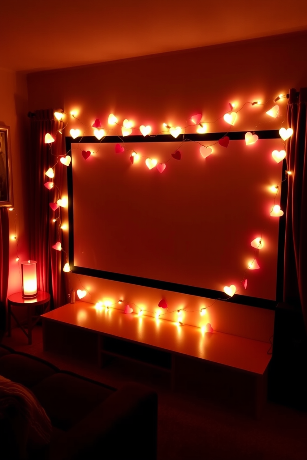 Home Theater Valentines Day Decorating Ideas 12