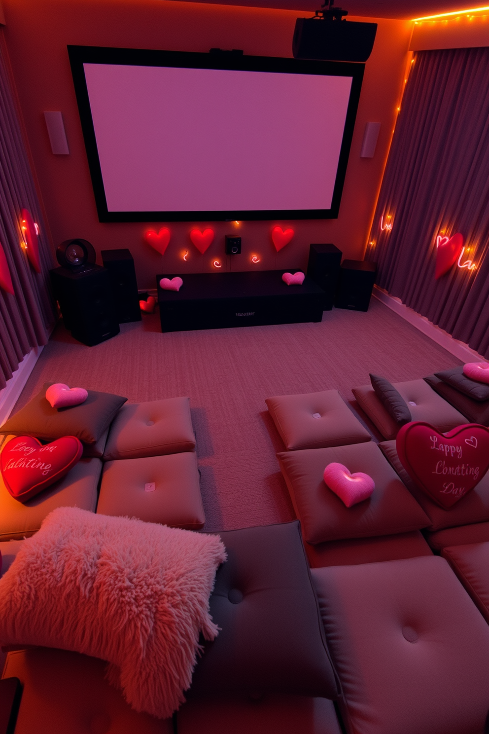 Home Theater Valentines Day Decorating Ideas 25