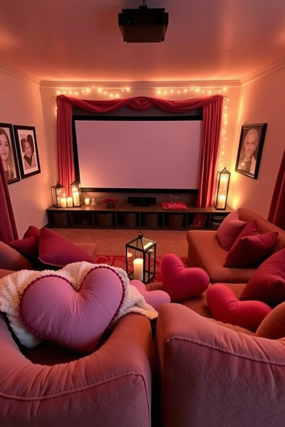 Home Theater Valentines Day Decorating Ideas 26