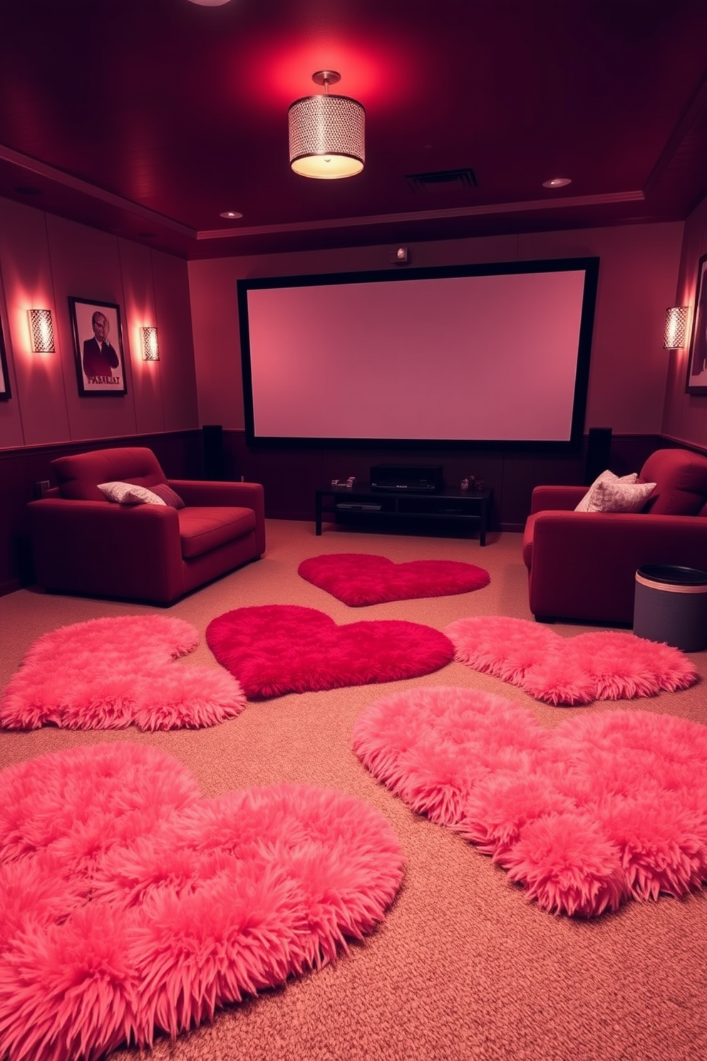 Home Theater Valentines Day Decorating Ideas 29