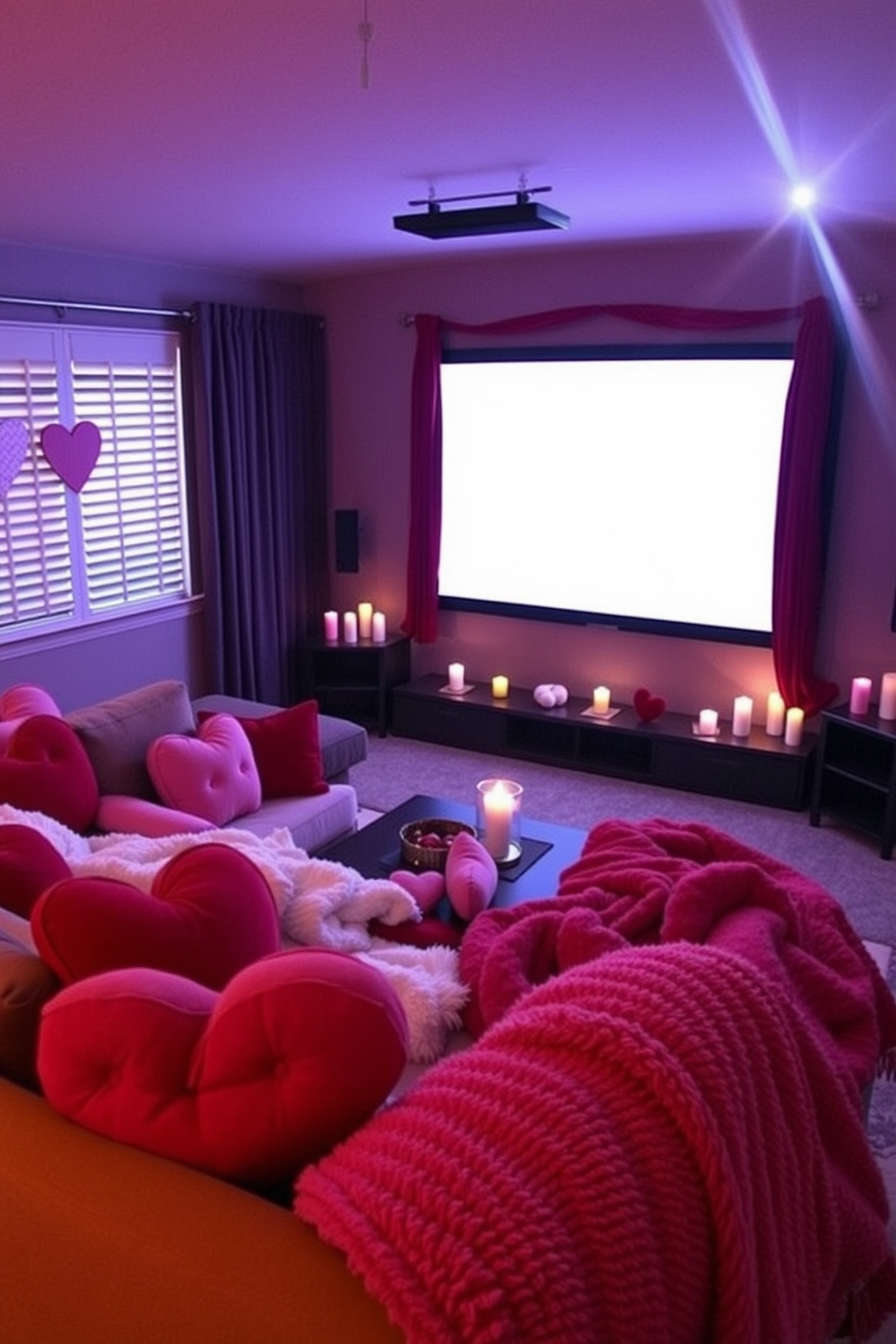 Home Theater Valentines Day Decorating Ideas 3