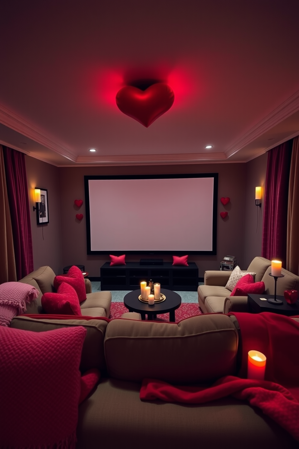 Home Theater Valentines Day Decorating Ideas 30