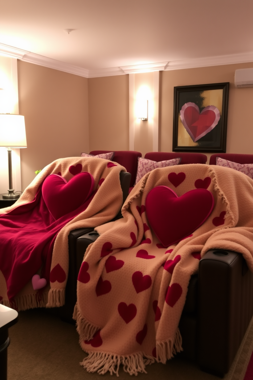 Home Theater Valentines Day Decorating Ideas 8