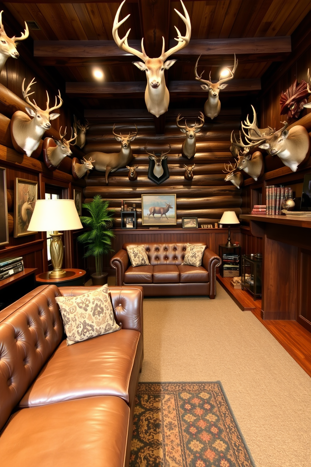 Hunting Man Cave Design Ideas 14