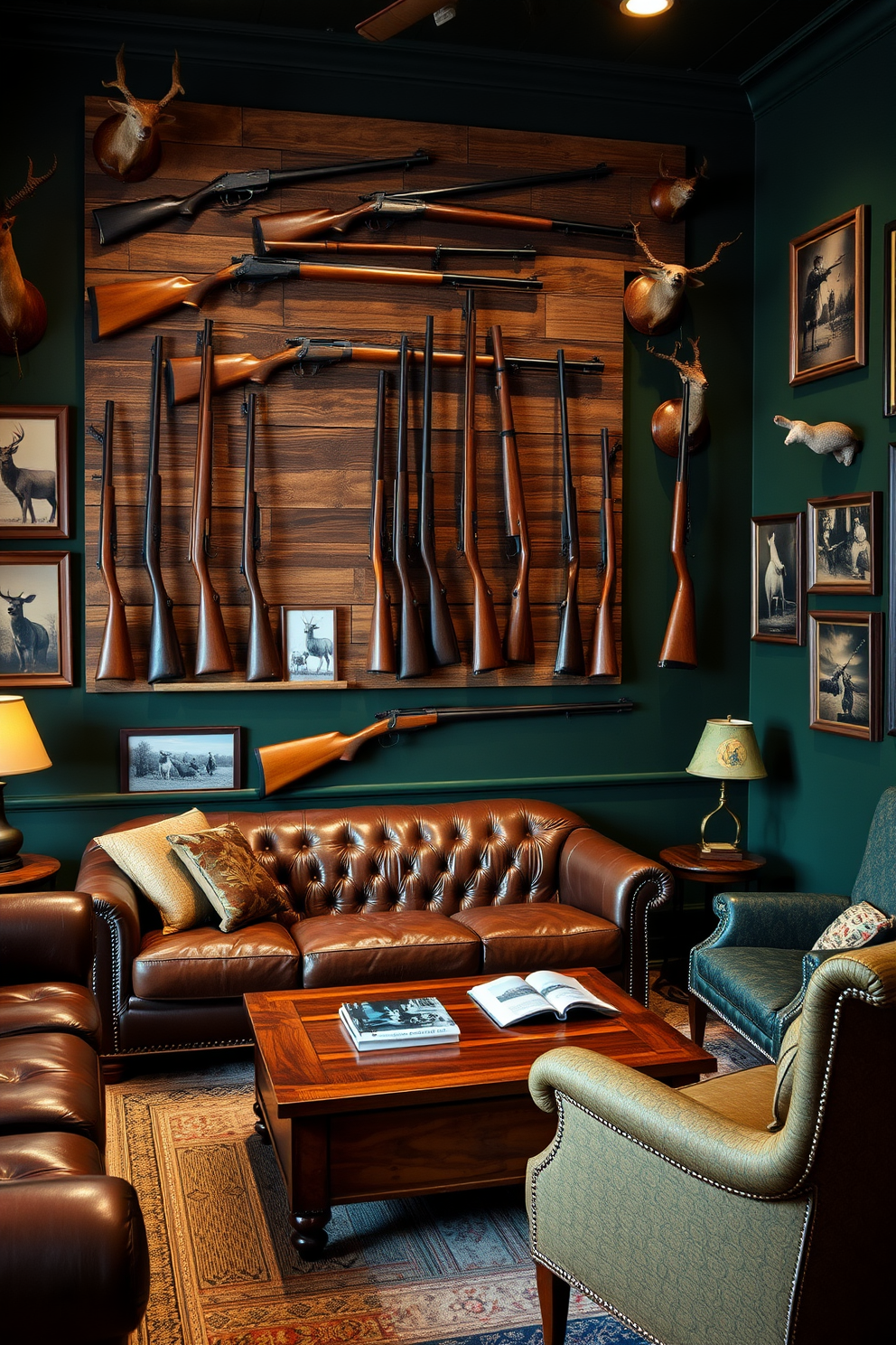 Hunting Man Cave Design Ideas 3