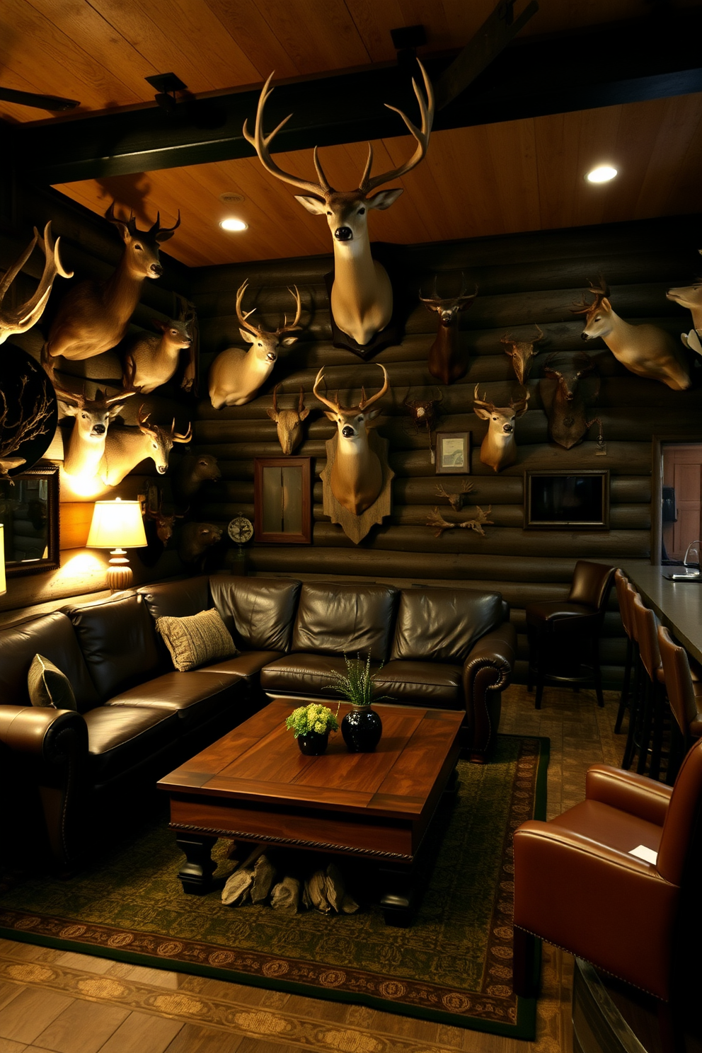 Hunting Man Cave Design Ideas 30