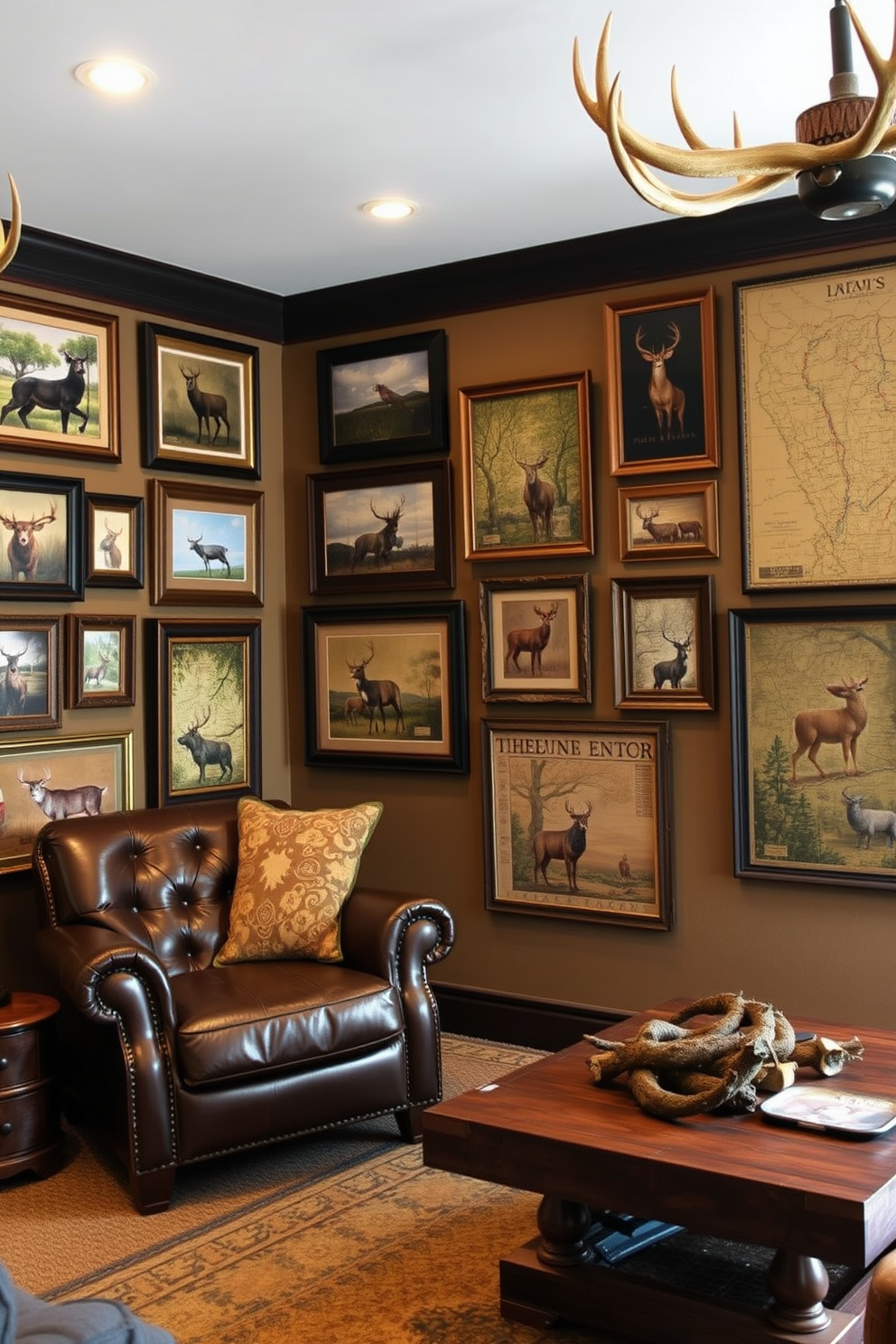 Hunting Man Cave Design Ideas 7