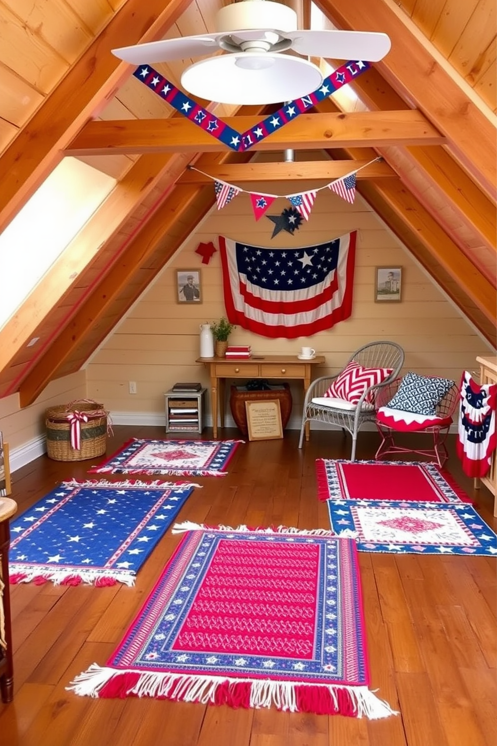 Independence Day Attic Decorating Ideas 15