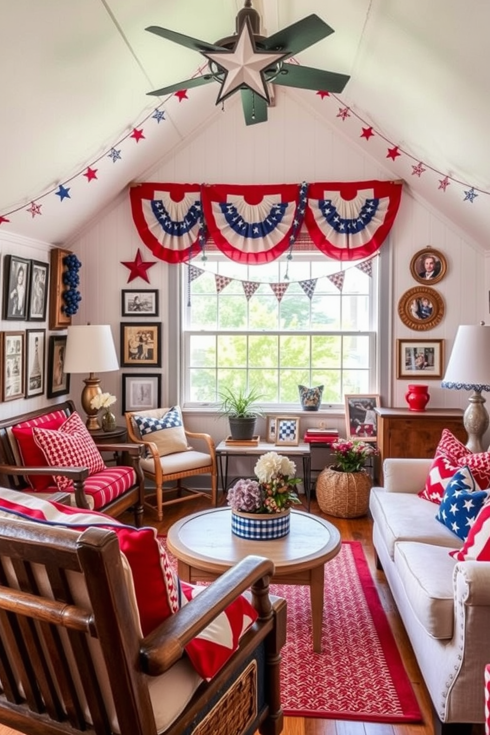 Independence Day Attic Decorating Ideas 19