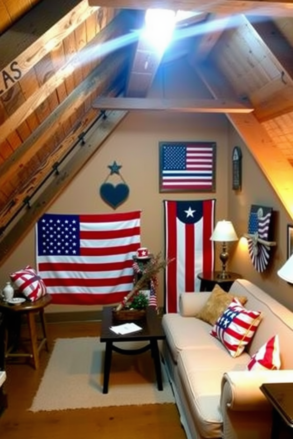 Independence Day Attic Decorating Ideas 2