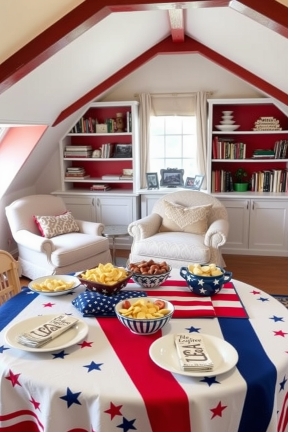 Independence Day Attic Decorating Ideas 22