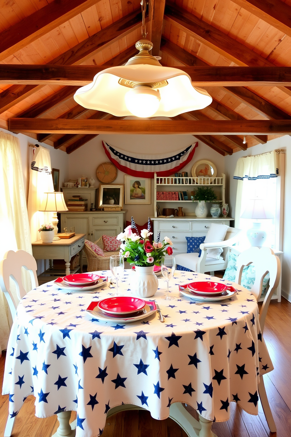 Independence Day Attic Decorating Ideas 23