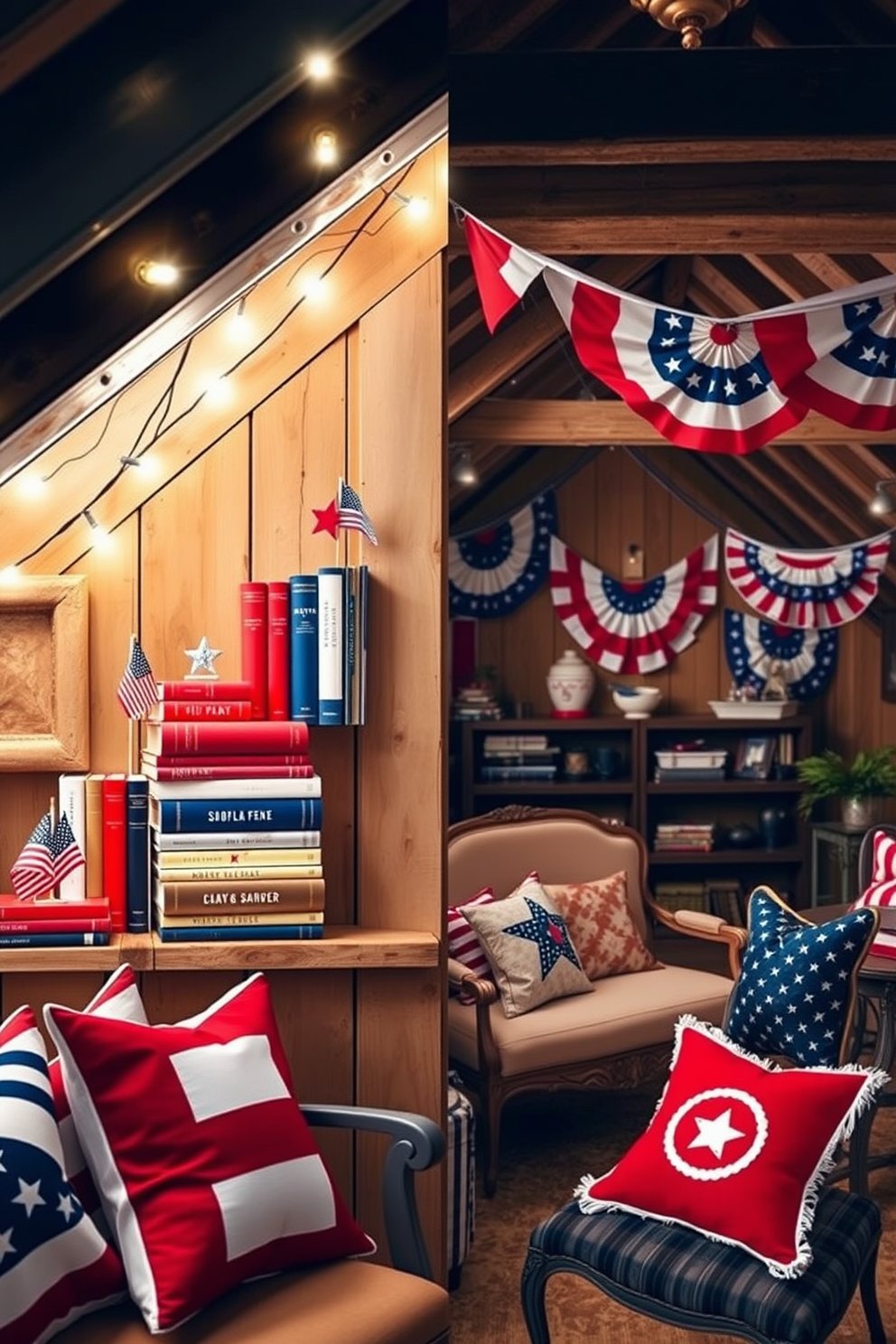 Independence Day Attic Decorating Ideas 26