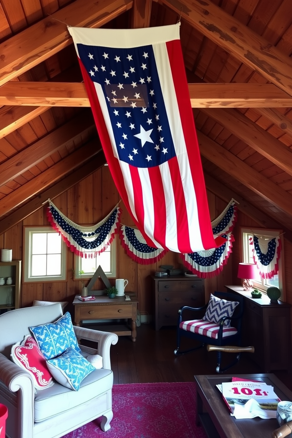 Independence Day Attic Decorating Ideas 3