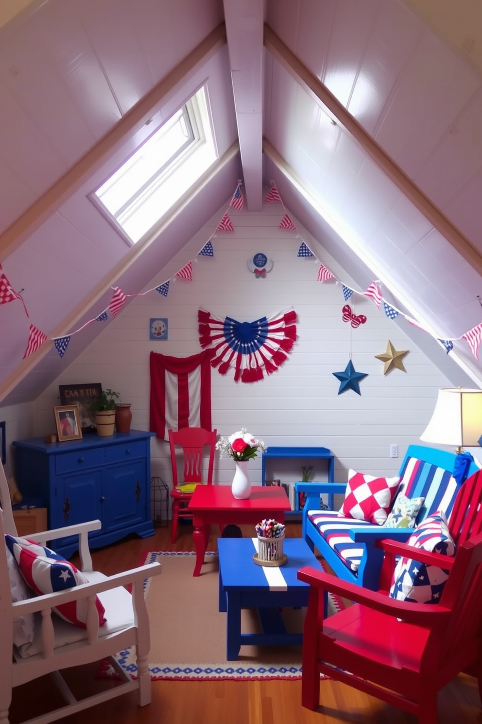 Independence Day Attic Decorating Ideas 30