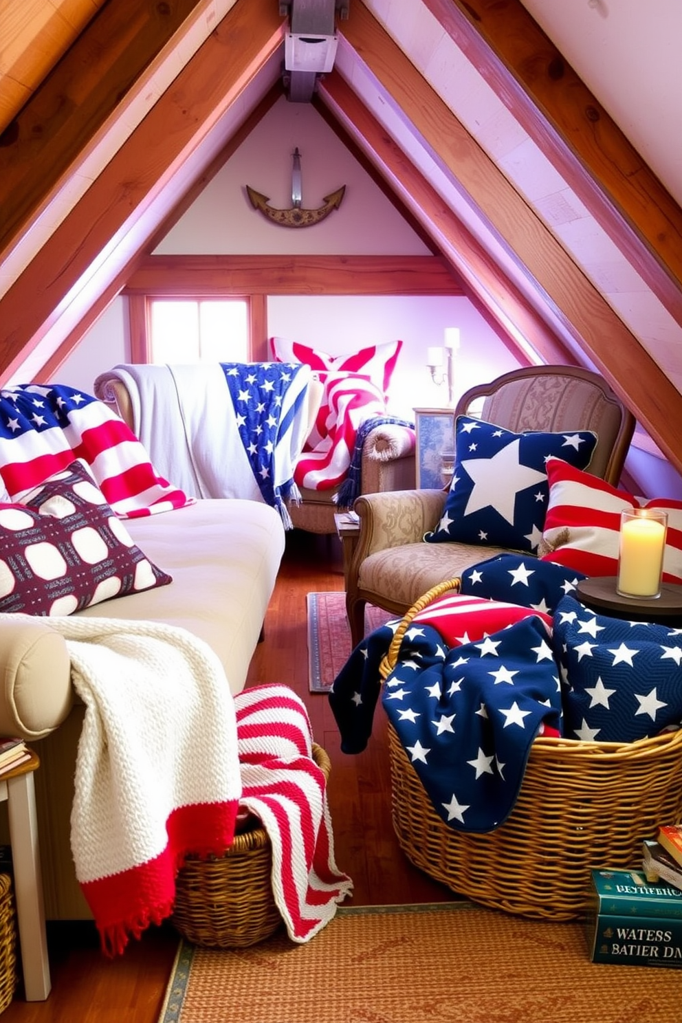 Independence Day Attic Decorating Ideas 4