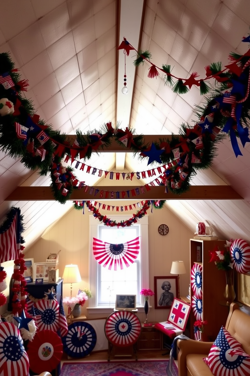 Independence Day Attic Decorating Ideas 6