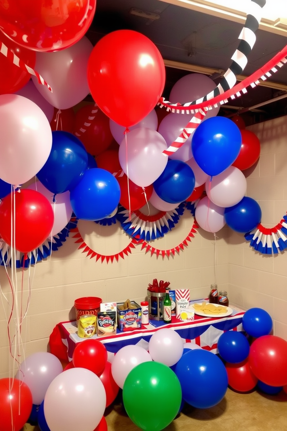 Independence Day Basement Decorating Ideas 18