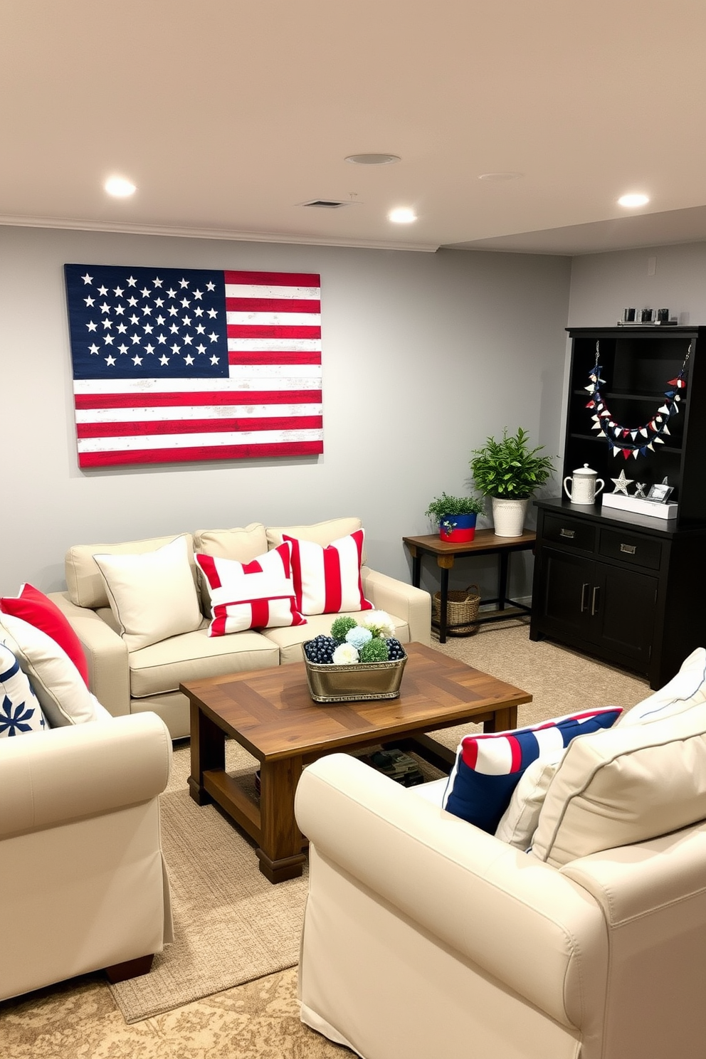 Independence Day Basement Decorating Ideas 2