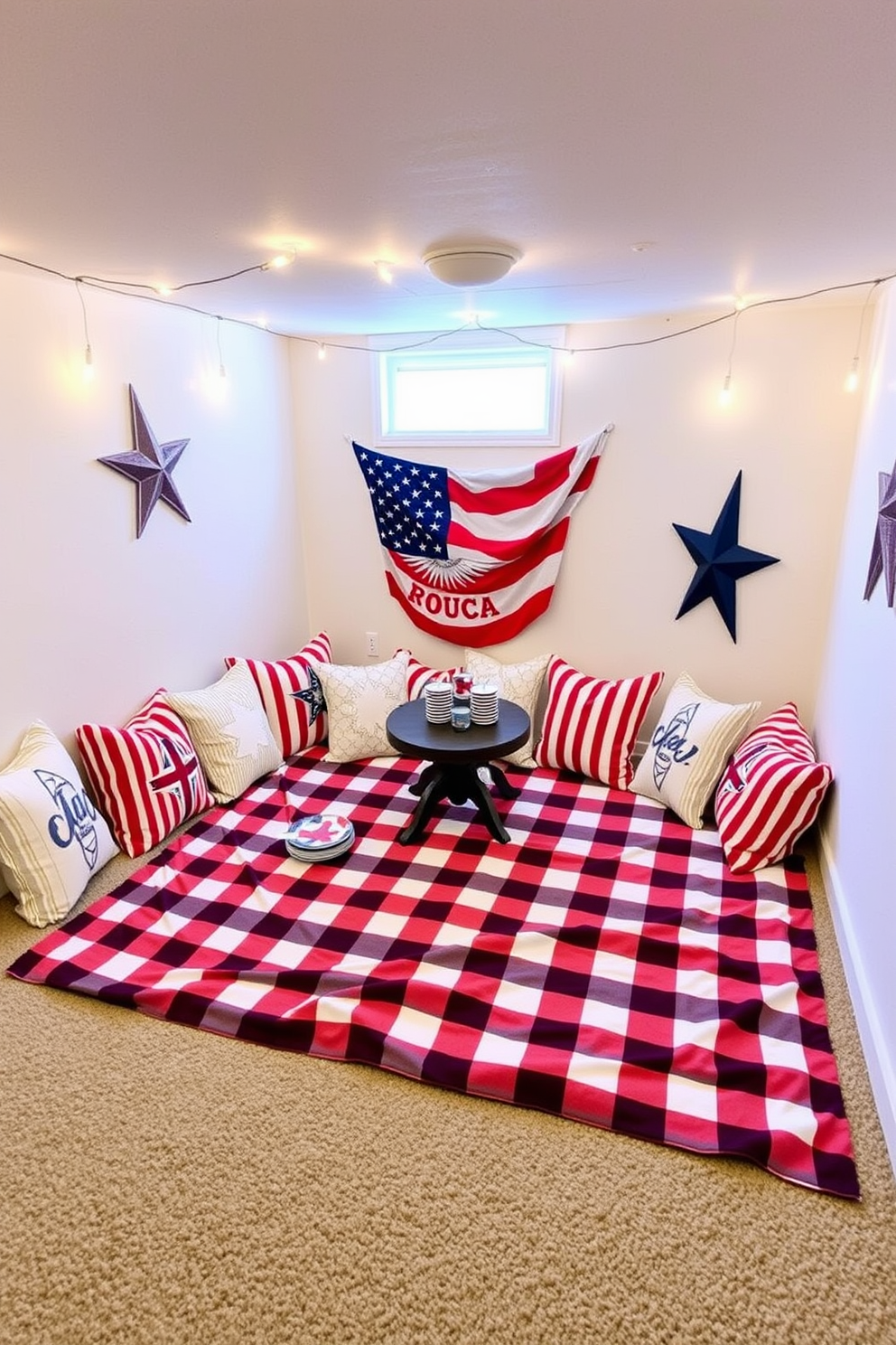 Independence Day Basement Decorating Ideas 23