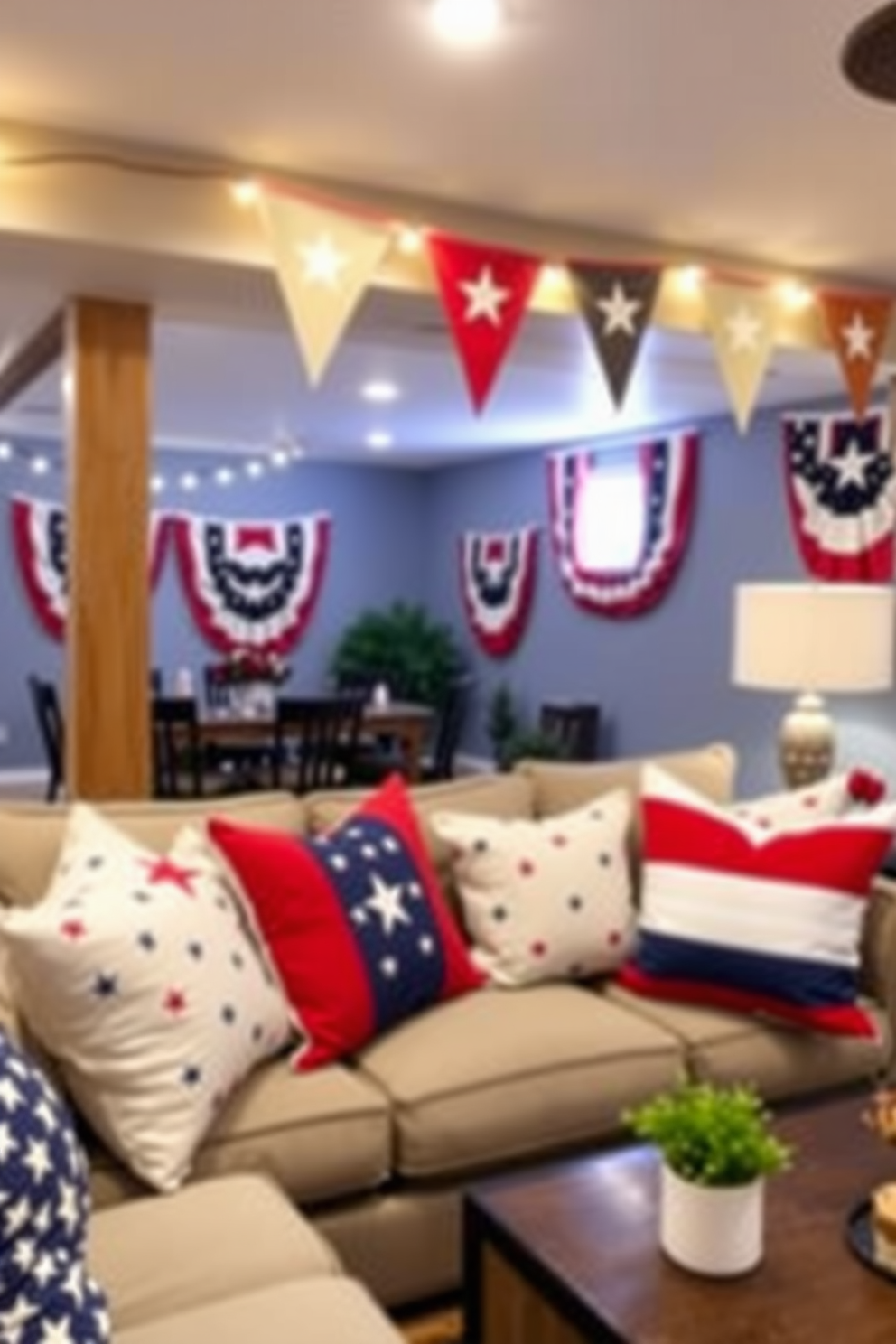 Independence Day Basement Decorating Ideas 29