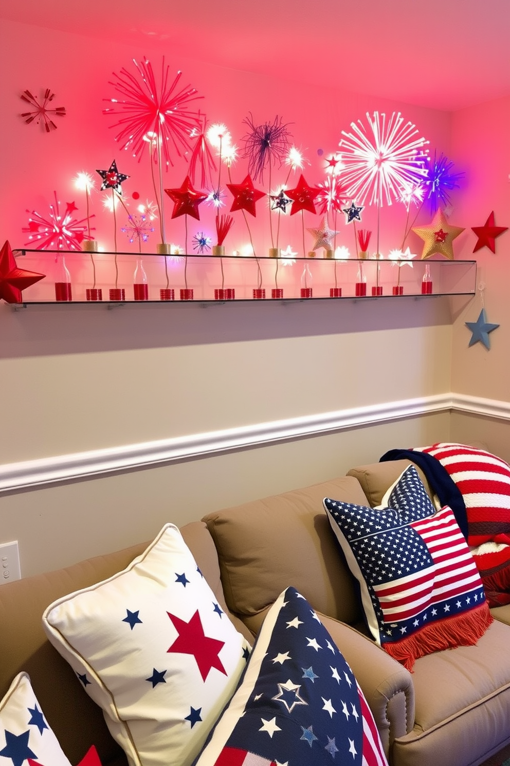 Independence Day Basement Decorating Ideas 8