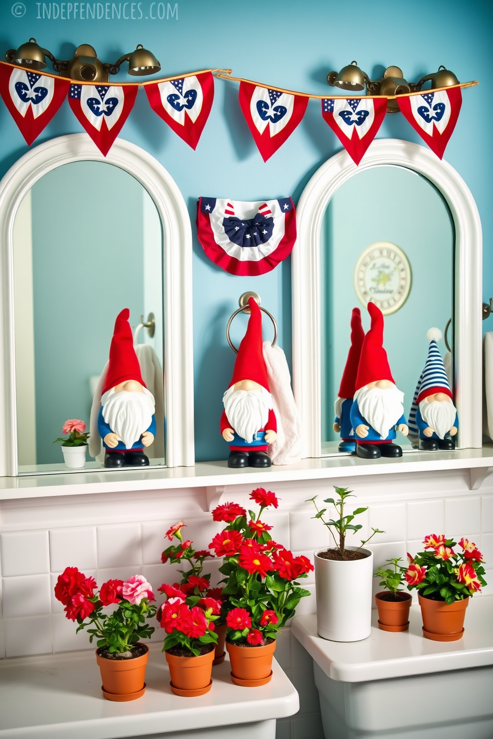 Independence Day Bathroom Decorating Ideas 17