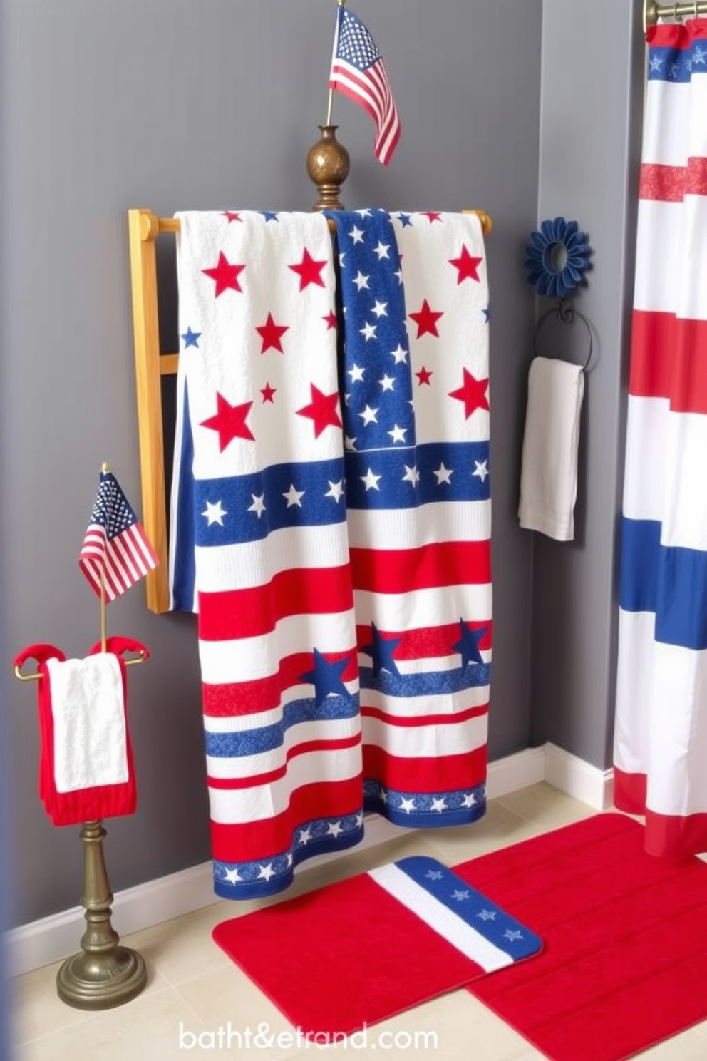 Independence Day Bathroom Decorating Ideas 20